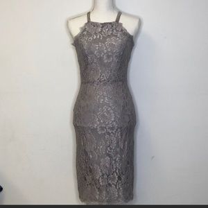RePosh! Lulu’s lace grey dress